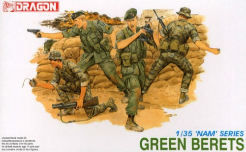 3309 1/35 US Green Berets Vietnam 그린베레 베트남