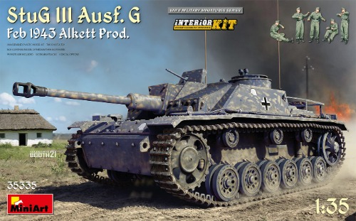 35335 1/35 StuG III Ausf G,Feb 1943 Alkett Prod-Interior Kit