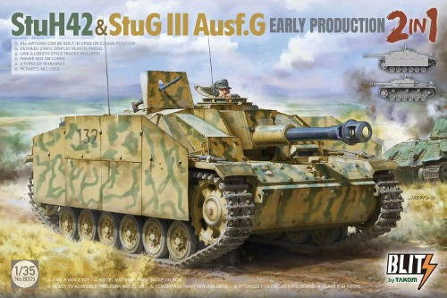 8009 1/35 StuH42 and StuG.III Ausf.G Early Production