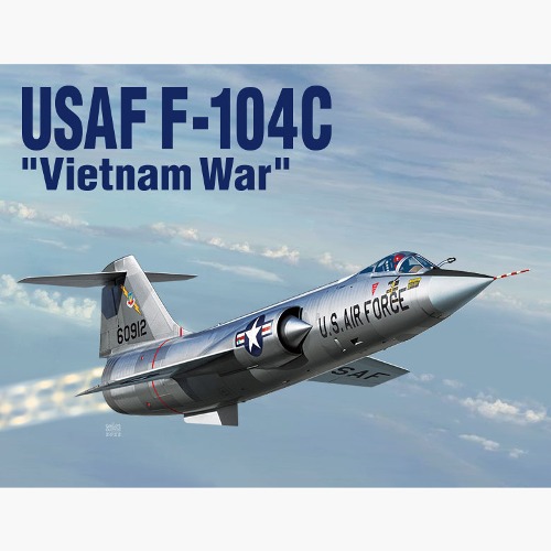 12576  1/72 미공군 F-104C 베트남전