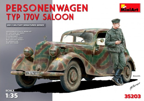 35203 1/35 퍼스넨바겐 타입 170V 살롱 (Personenwagen Typ 170V Saloon)