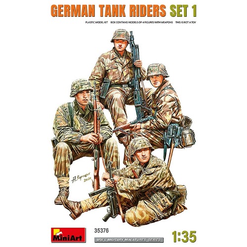 35376 1/35 German Tank Riders Set 1