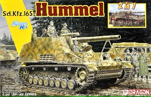 6935 1/35 Sd.Kfz.165 Hummel Early/Late(2 in 1)