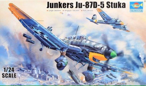 02424   1/24 Junkers Ju-87D-5 Stuka