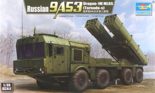 01068  1/35 Russian 9A53 Uragan-1M MLRS (Tornado-s)