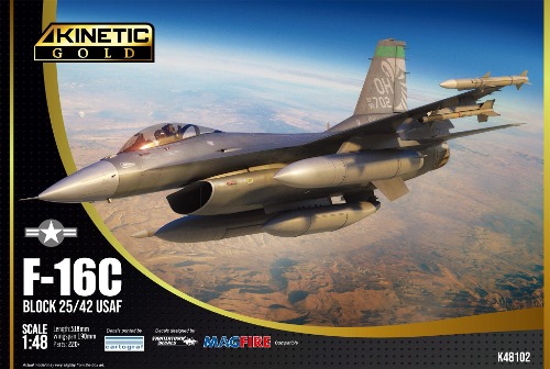 K48102 [Gold Edition] 1/48 USAF F-16C Block 25/42