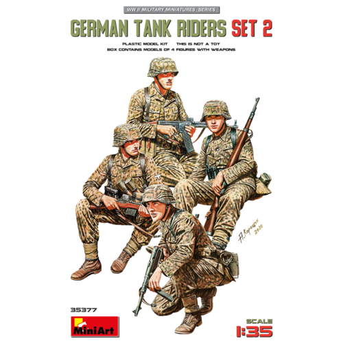 BE35377 1/35 German Tank Riders Set 2
