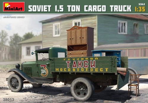 38013 1/35 SOVIET 1,5 TON CARGO TRUCK