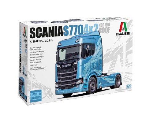 3961  1/24 Scania S770 4x2 Normal Roof