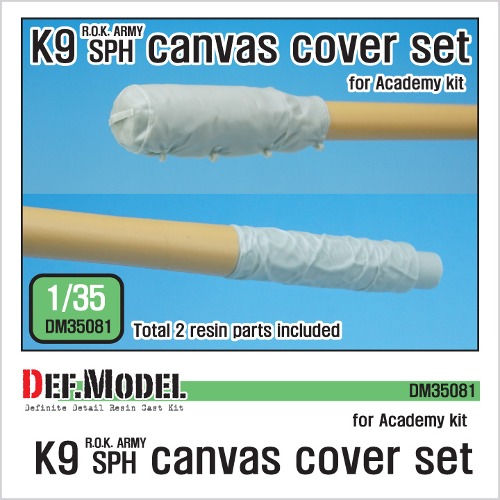 DM35081  1/35 ROK Army K9 SPH Canvas Cover Set for Academy