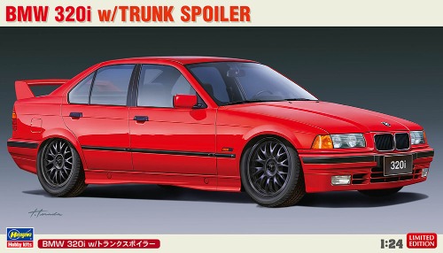 20592 1/24 BMW 320i w/Trunk Spoiler