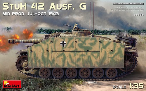 35385 1/35 StuH 42 Ausf G Mid Prod (Jul-Oct 1943)  1/35 StuH 42 Ausf G Mid Prod (Jul-Oct 1943)