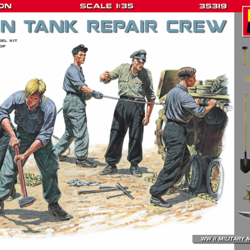 35319  1 /35 German Tank Repair Crew. Special Edition