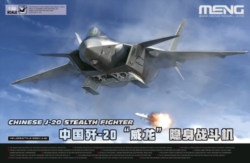 LS002 1/48 Chinese J-20 Stealth Fighter