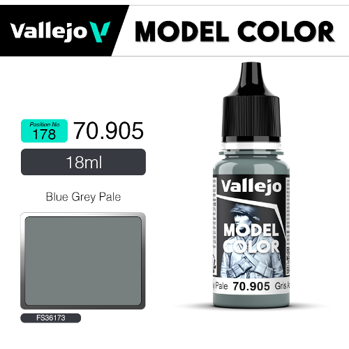 Vallejo Model Color _ [178] 70905 _ Blue Grey Pale