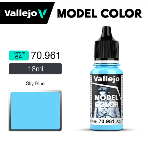 Vallejo Model Color _ [064] 70961 _ Sky Blue