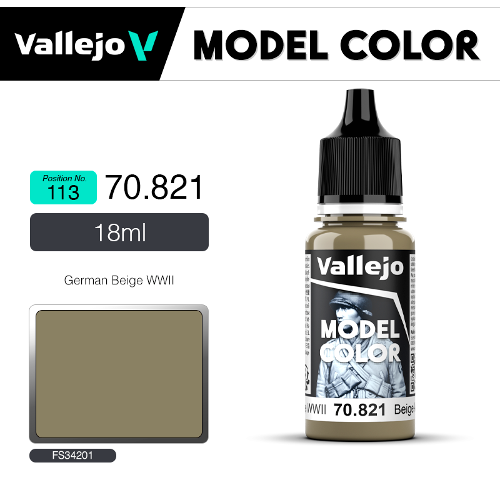 Vallejo Model Color _ [113] 70821 _ German Beige WWII