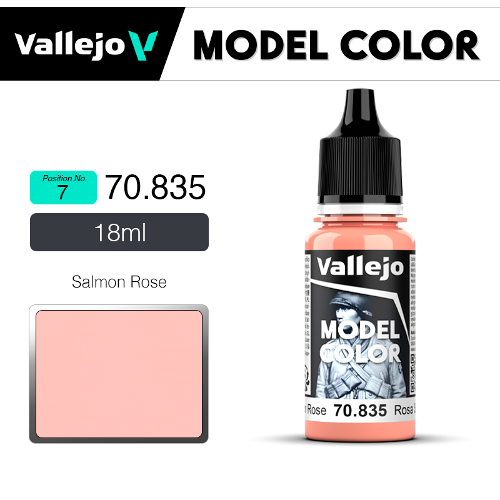 Vallejo Model Color _ [007] 70835_ Salmon Rose