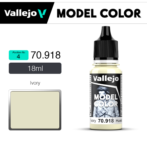 Vallejo Model Color _ [004] 70918 _ Ivory