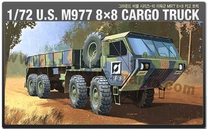 13412 1/72 10톤 M977 카고트럭이 1/72 US M977 8x8 Cargo Truck