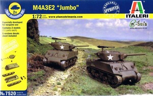 7520 1/72 WWII US M4A3E2 &#039;Jumbo&#039; 