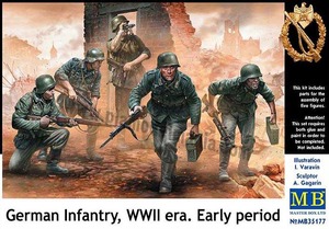MB35177  1/35 WWII German Infantry Early Period