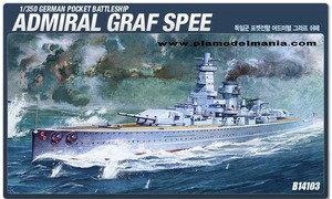 14103 1/350 독일 포켓전함 그라프 쉬페 (ADMIRAL GRAF SPEE)
