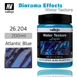 26204 Diorama Effects _ Water Texture _ 200ml _ Atlantic Blue