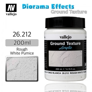 26212 Diorama Effects _ Ground Texture _ 200ml _ Rough White Pumice