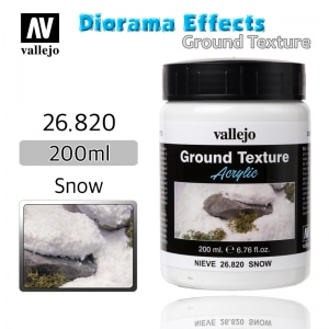 26820 Diorama Effects _ Ground Texture _ 200ml _ Snow