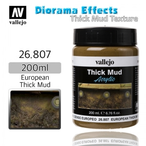 26807 Diorama Effects _ Thick Mud Texture _ 200ml _ European Thick Mud