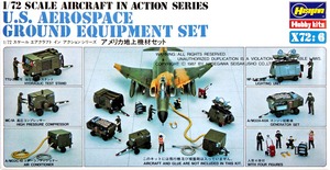 35006 X72-6 1/72 U.S Aircraft ground equipment set  
