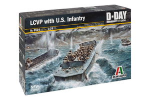 6524 1/35 LCVP with US Infantry D-Day Normandy 1944