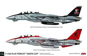 KP72002A   1/72 F-14A PLUS Tomcat “SantaCat”