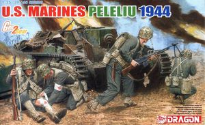 6554    1/35 U.S. Marines Peleliu 1944 (4 Figures Set)