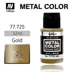 Vallejo _ 77725 Metal Color _ Gold (Metallic)