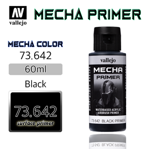 Vallejo _ 73642 Mecha Color _ Primer _ 60ml _ Black