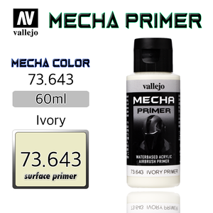 Vallejo _ 73643 Mecha Color _ Primer _ 60ml _ Ivory