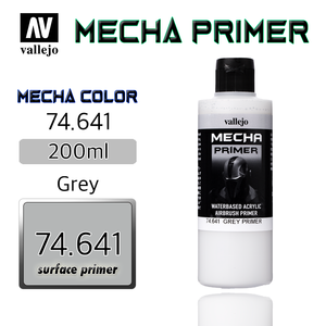 Vallejo _ 74641 Mecha Color _ Primer _ 200ml _ Grey