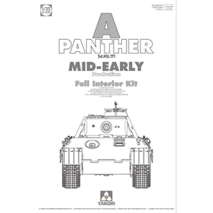 2098  1/35 Panther Ausf. A mid-early prod. (full interior)