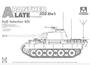 2099   1/35 Panther Ausf. A late prod. (full interior)