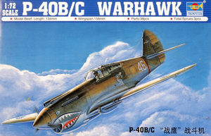 01632 1/72 P-40B/C Warhawk Fighter