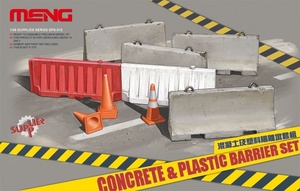 SPS012  1/35 Concrete &amp; Plastic Barrier Set