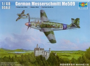 02849 1/48 German Messerschmitt Me-509 Fighter