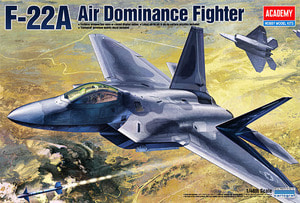 12212  1/48 F-22A Air Dominance Fighter Raptor