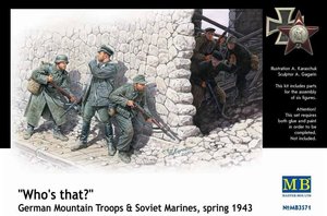 MB3571  1/35 &#039;Who&#039;s that?&#039; German Mountain Troops &amp; Soviet Marines Spring 1943
