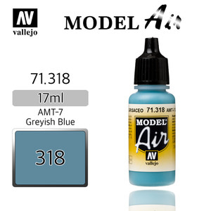 Vallejo _ 71318 Model Air _ AMT-7 Greyish Blue