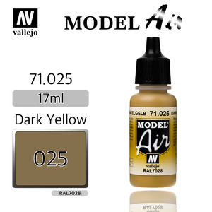 Vallejo _ 71025 Model Air _ Dark Yellow