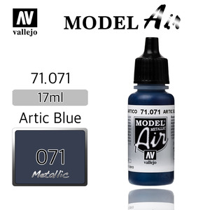 Vallejo _ 71071 Model Air _ Artic Blue (Metallic)
