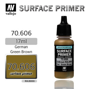 Vallejo _ 70606 Surface Primer _ 17ml _ German Green Brown